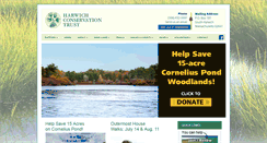 Desktop Screenshot of harwichconservationtrust.org
